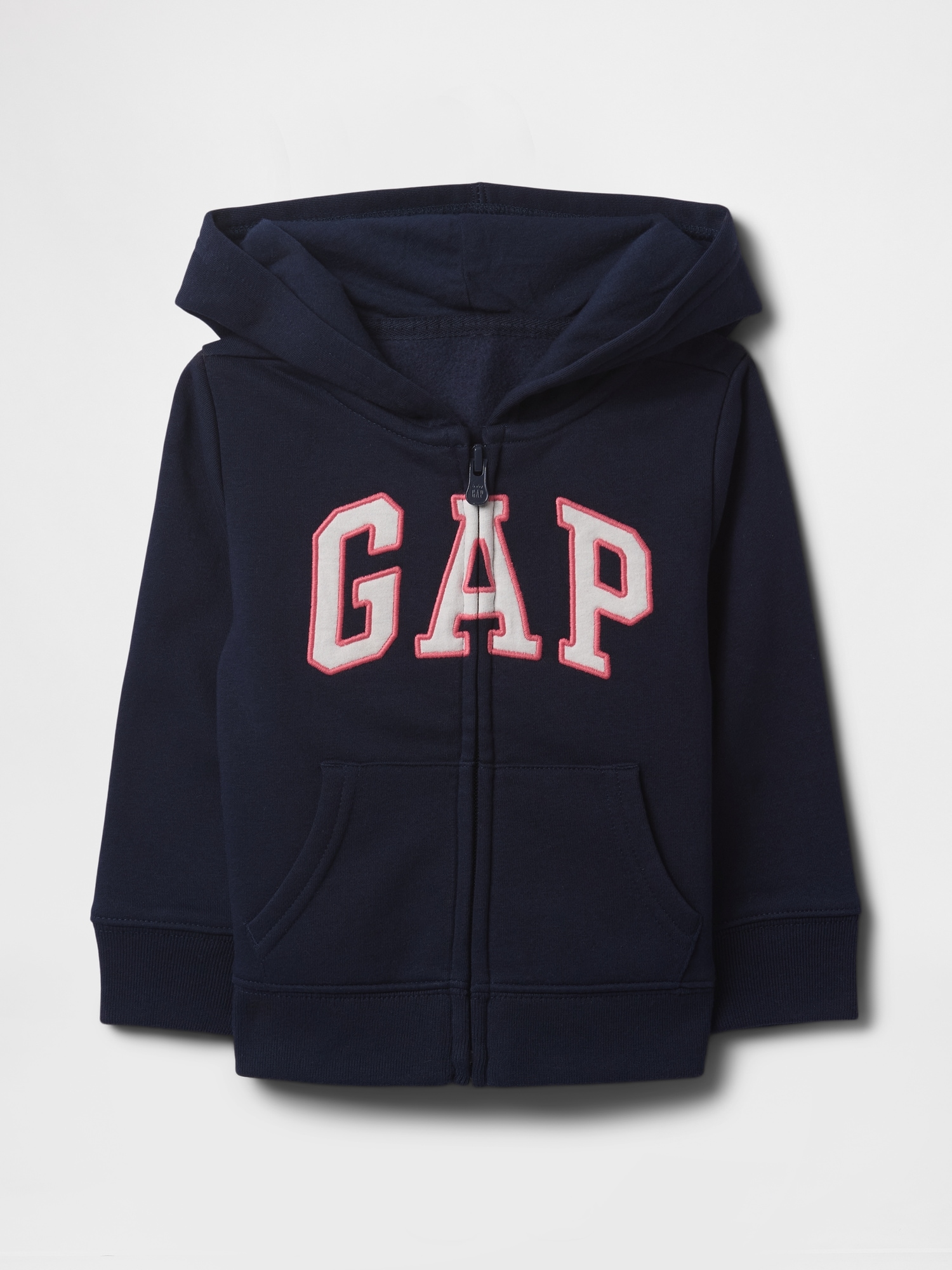 Babygap リラックス Gapロゴ ジップアップパーカー