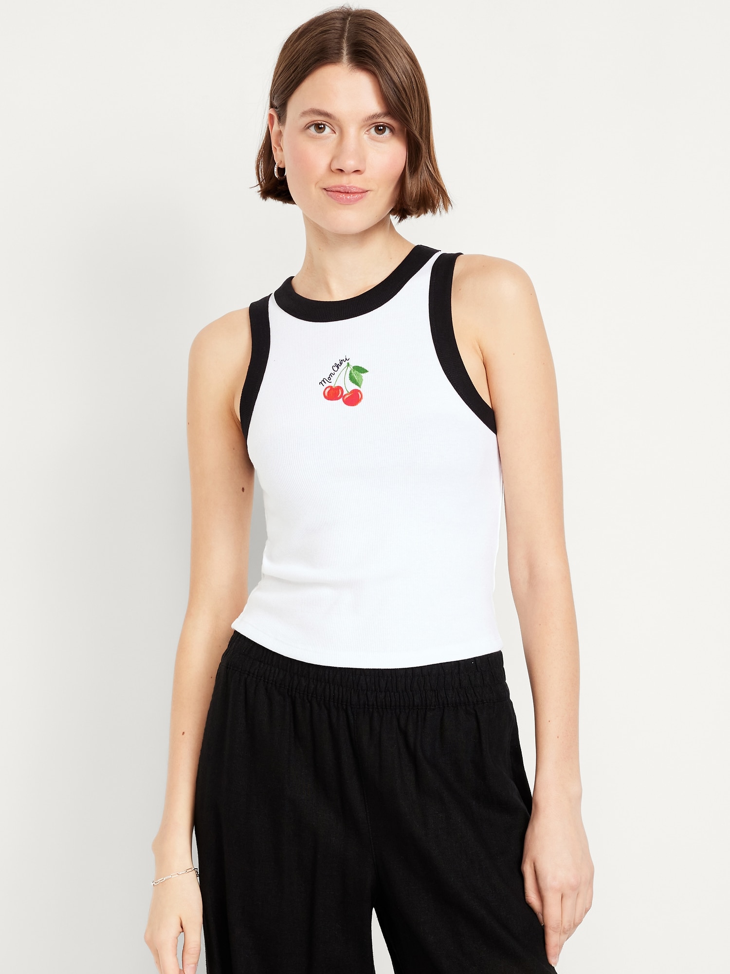 CAMISOLE MOULANTE À IMPRIMÉ