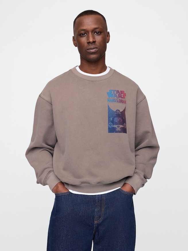 スター・ウォーズ オーバーサイズ グラフィック スウェットシャツ-1