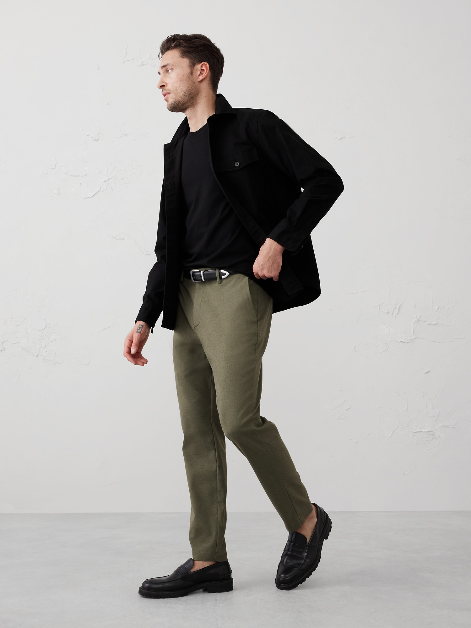 Men's Cropped Pants | Banana Republic Factory