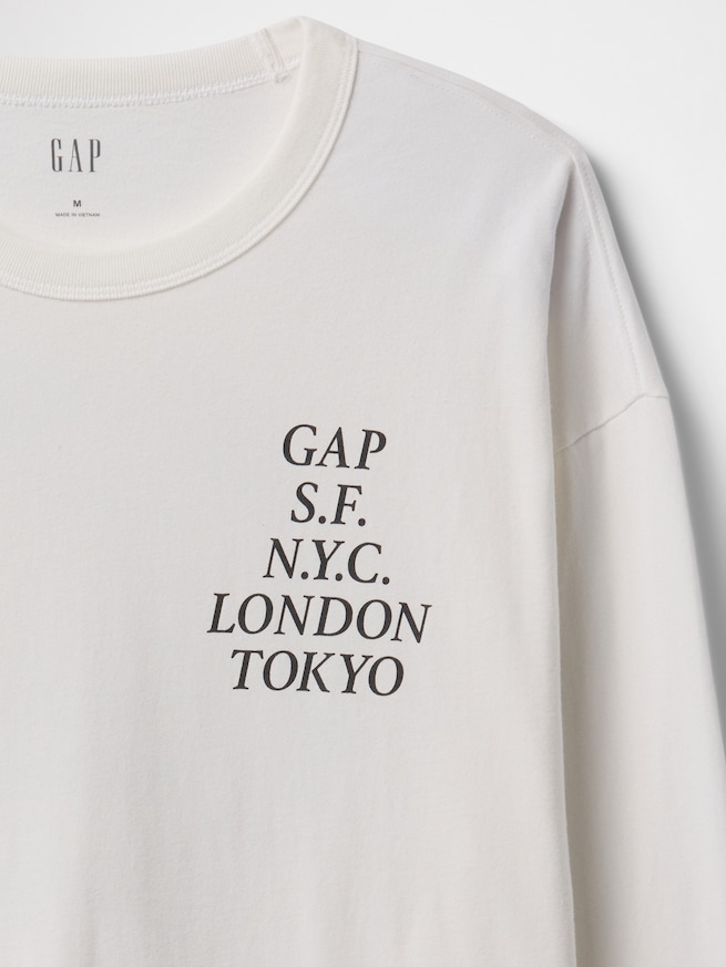 GAPシティロゴTシャツ-3