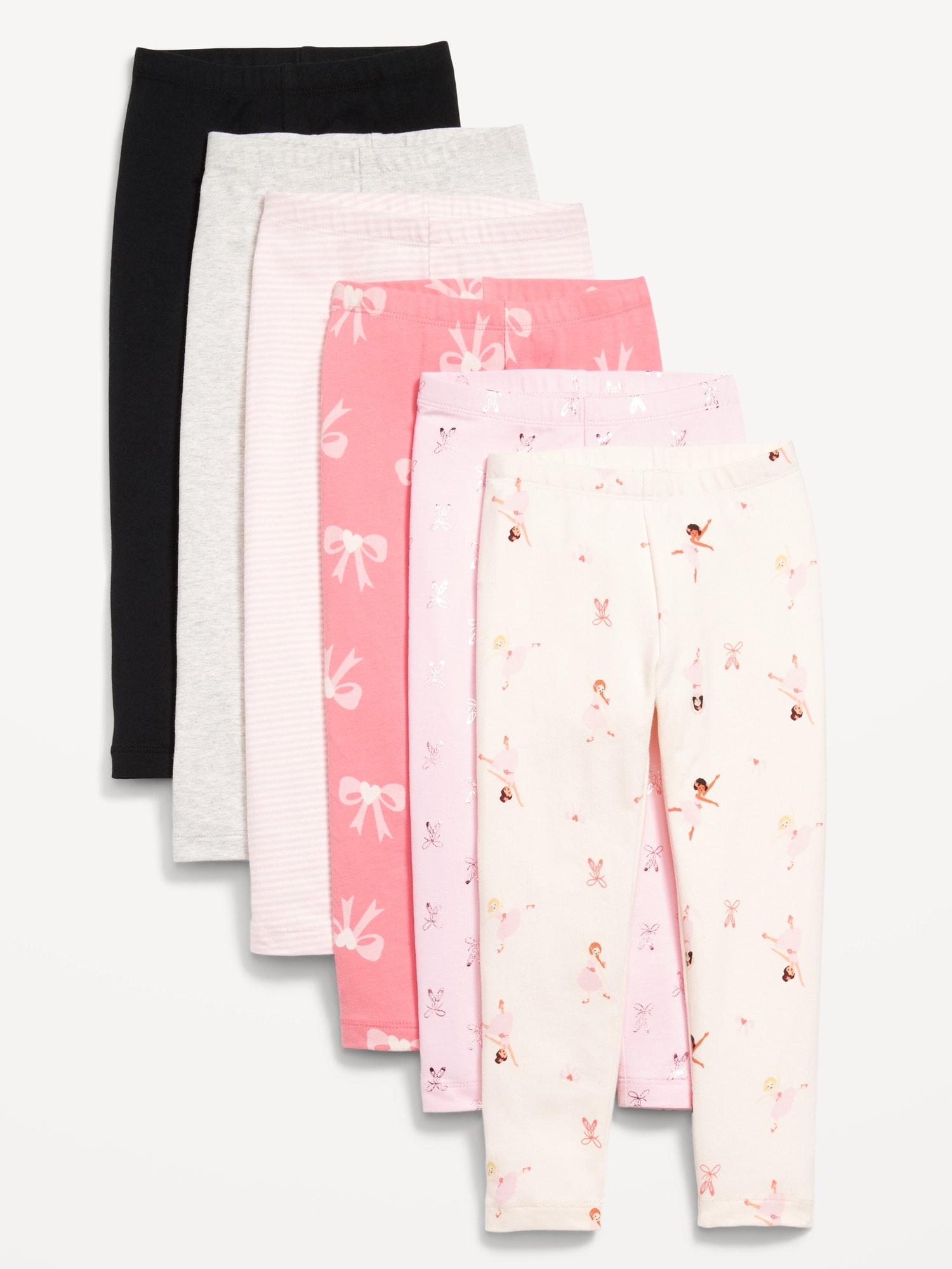 LEGGING POUR TOUTE-PETITE FILLE (PAQUET DE 6)