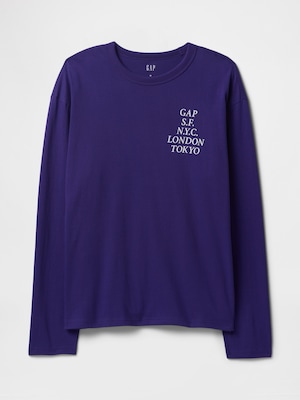 GAPシティロゴTシャツ