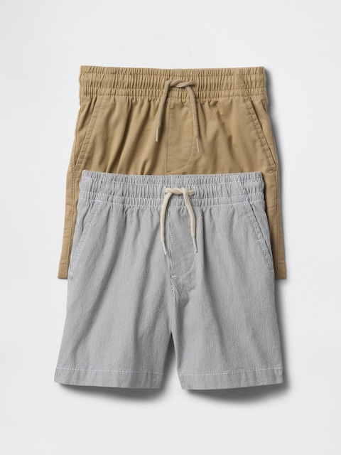 SHORT À TAILLE EXTENSIBLE POUR BÉBÉ ET TOUT-PETIT (PAQUET DE 2)