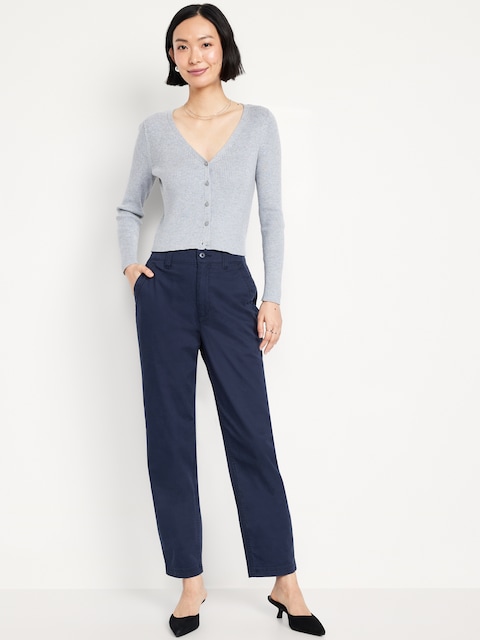 High-Waisted OGC Chino Tapered Straight Pants