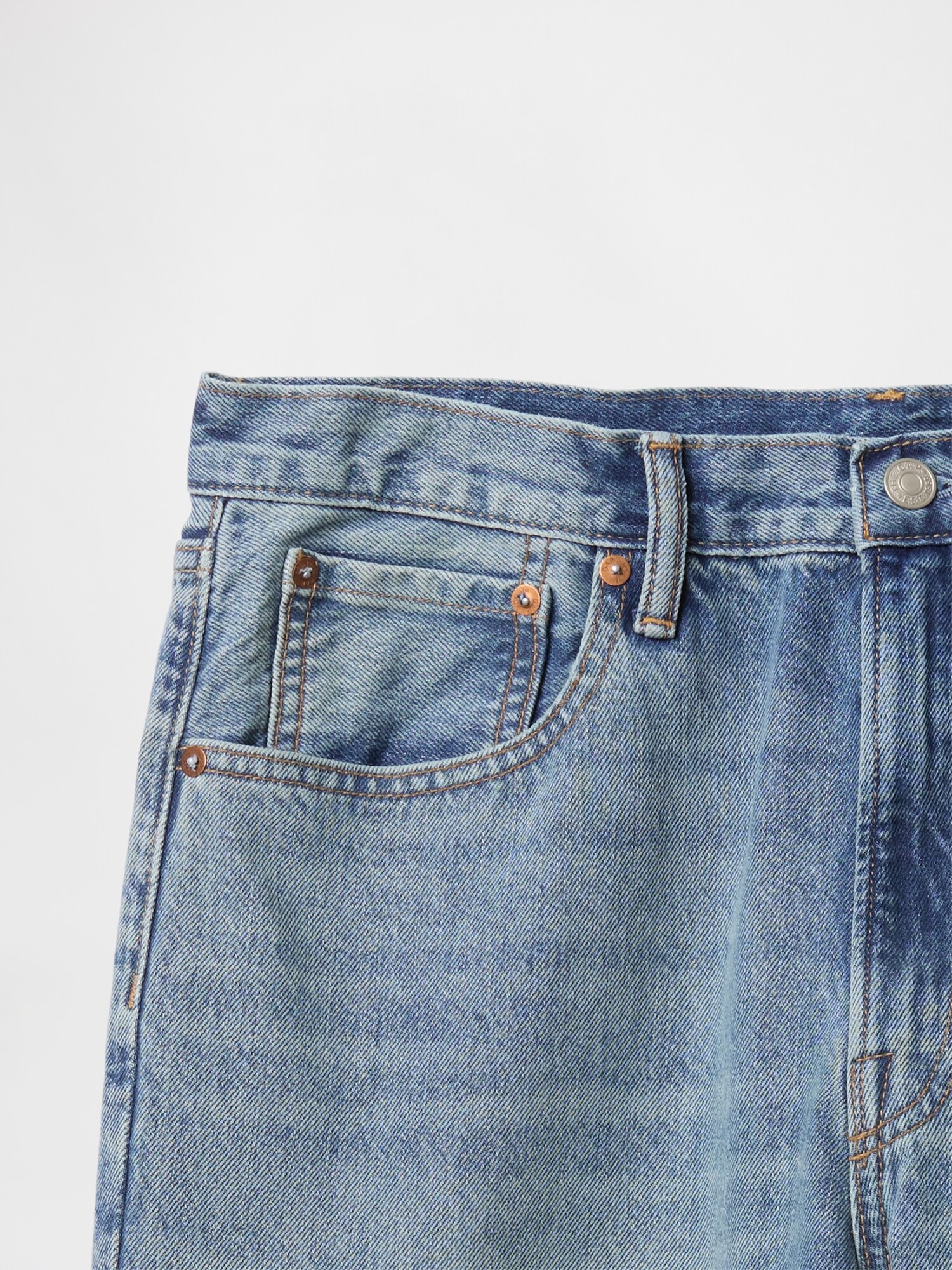 ルーズフィット ブーツカットデニム-4