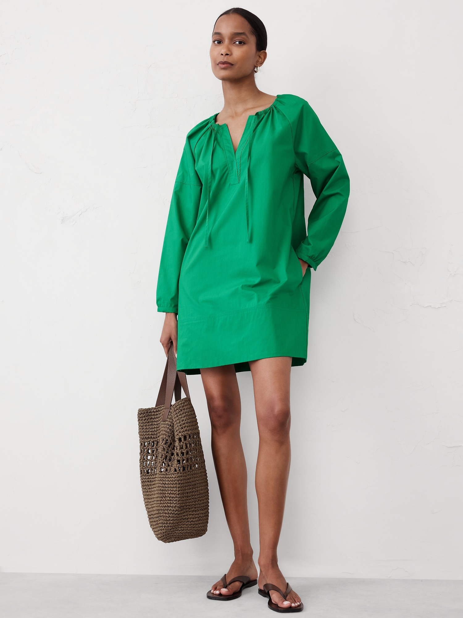 Long Sleeve Dresses | Banana Republic Factory