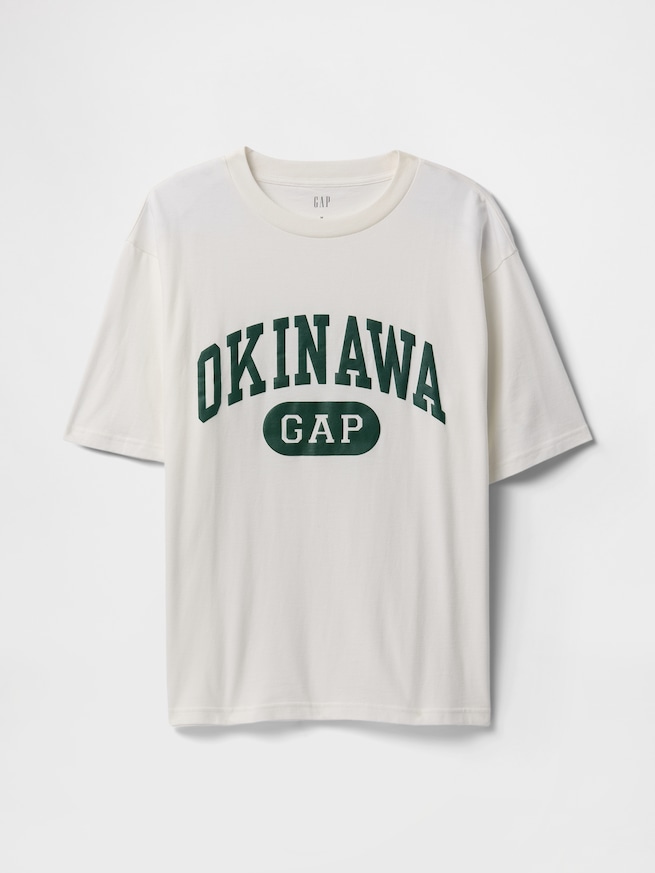 OKINAWA GAPロゴTシャツ-4