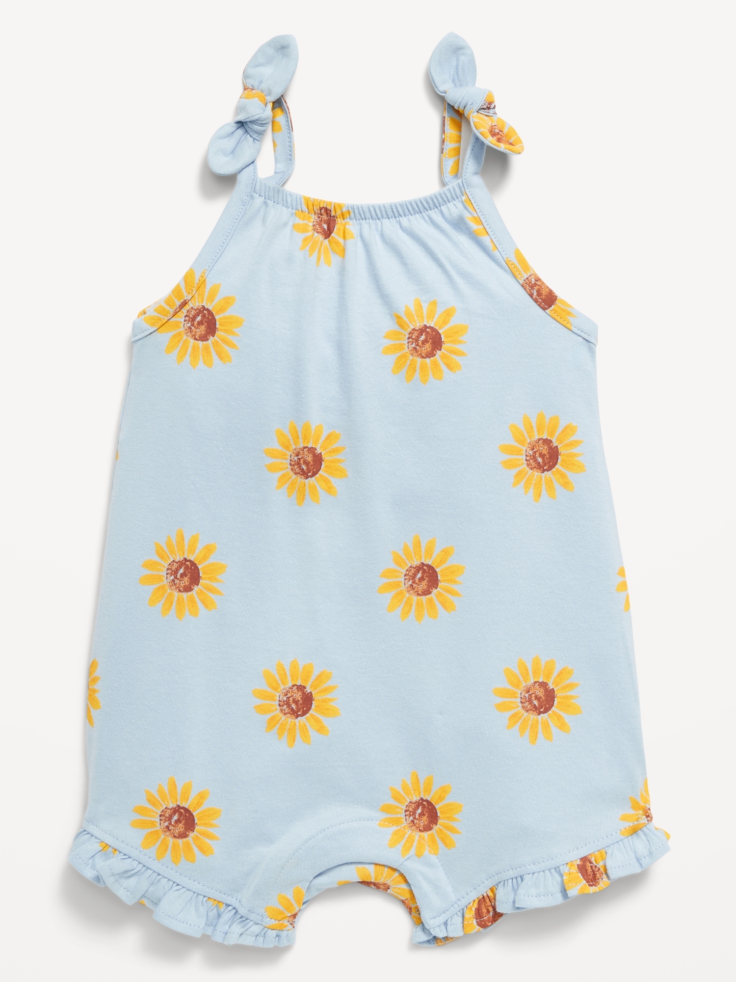 BARBOTEUSE UNE-PIÈCE SANS MANCHES AVEC BOUCLE POUR BÉBÉ