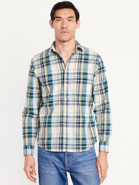 CHEMISE À CARREAUX PASSE-PARTOUT CLASSIQUE