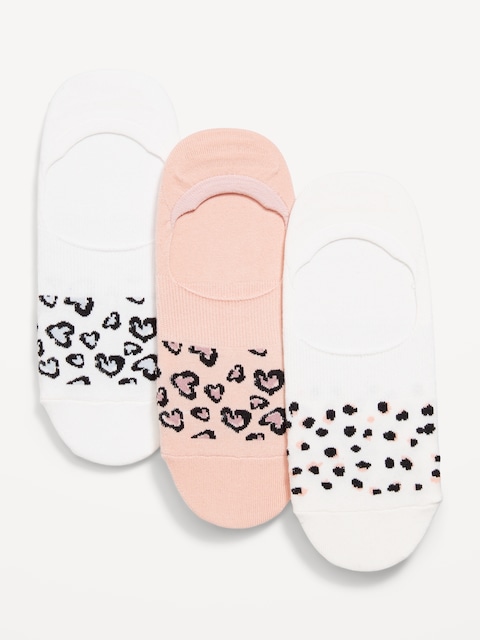 CHAUSSETTES INVISIBLES POUR FEMME (PAQUET DE 3 PAIRES)