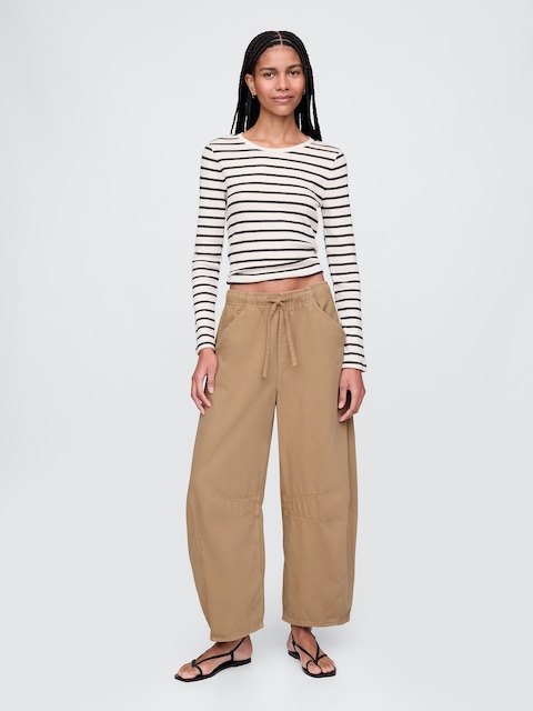 Mid Rise UltraSoft Easy Horseshoe Jeans