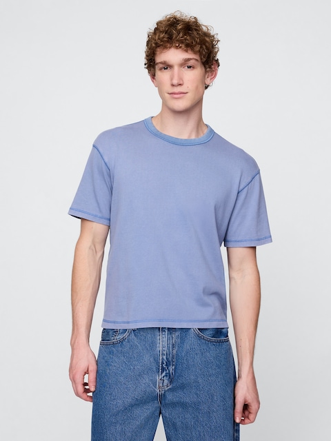 Adult Heavyweight Crop T-Shirt