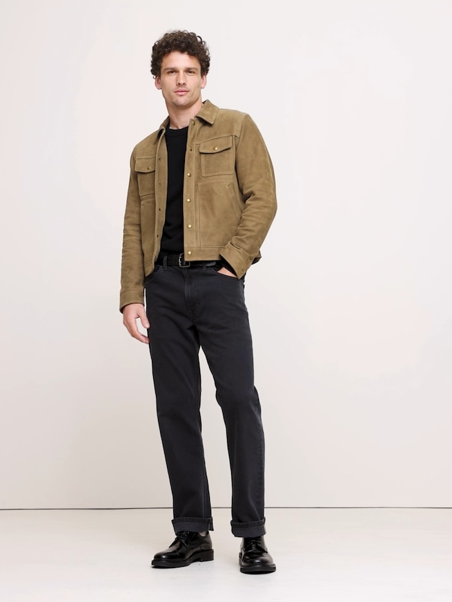 BANANA REPUBLIC公式オンラインストア | ヌバックレザー トラッカー  