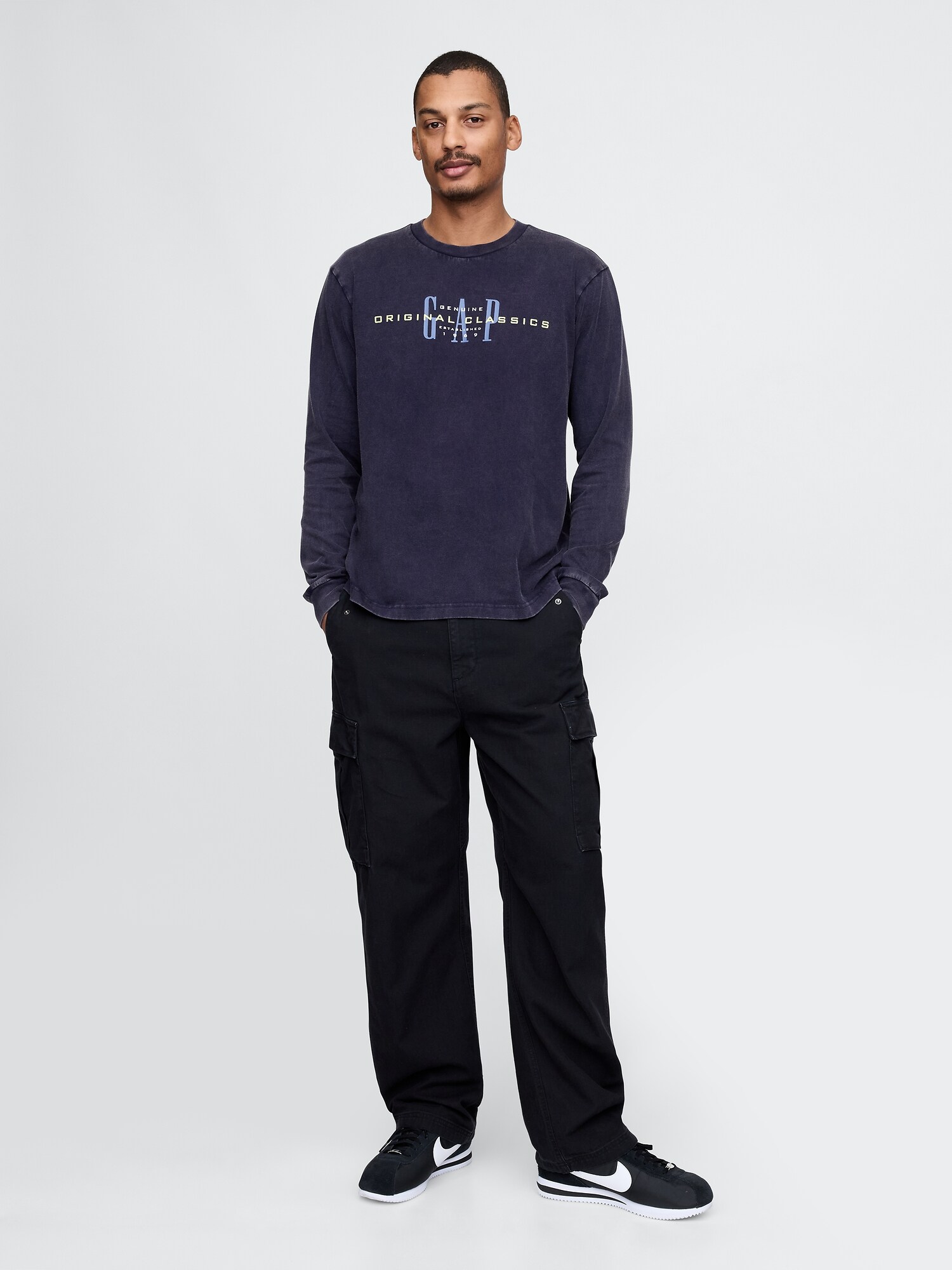 GAPロゴ Tシャツ-1