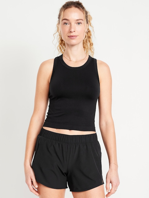 CAMISOLE COURTE AJUSTÉE FLUIDITÉ SANS COUTURES