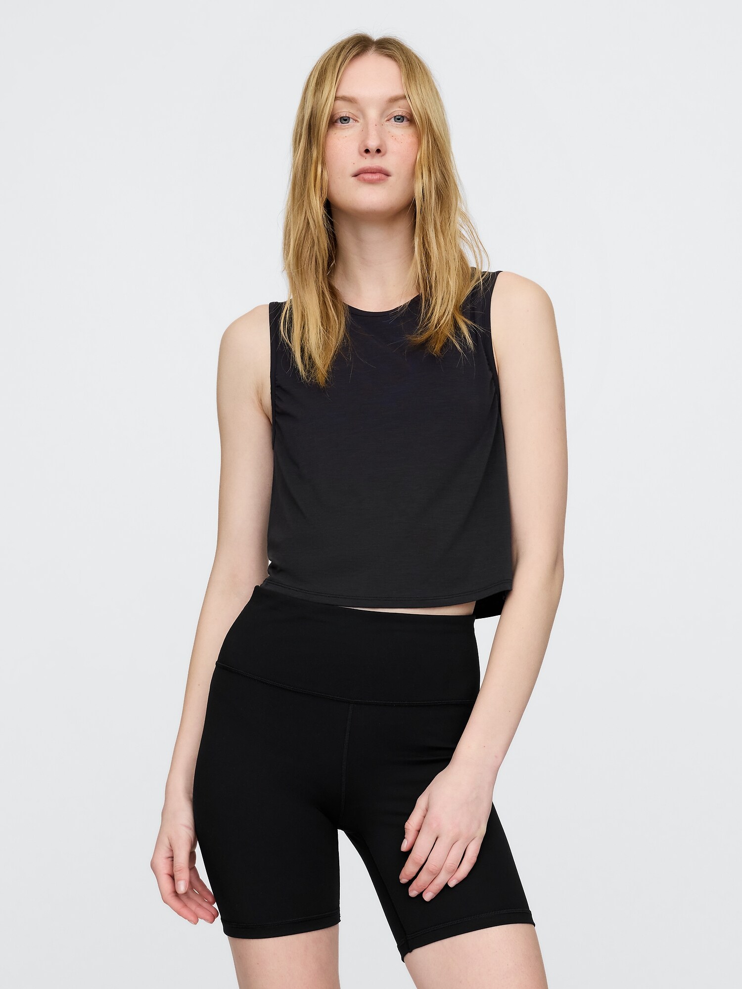 Gap GapFit ブリーズ クロップド マッスルタンクトップ