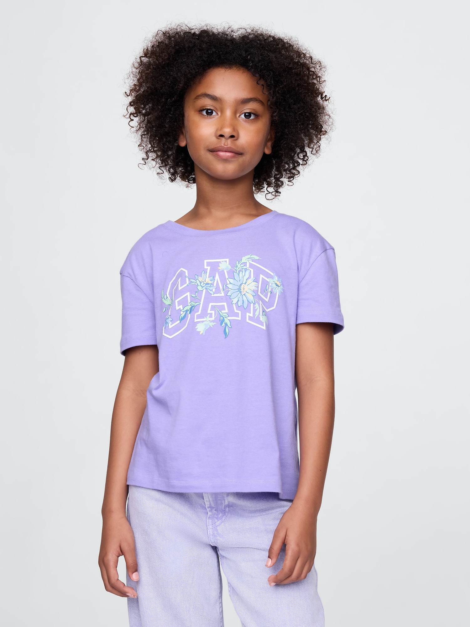 Gap GAPロゴ グラフィックTシャツ (キッズ)