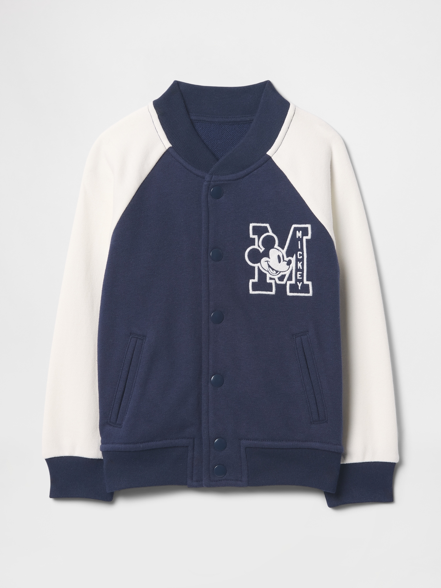 Gap × ディズニー ヴィンテージソフト バーシティスタイルジャケット (幼児・ベビー)