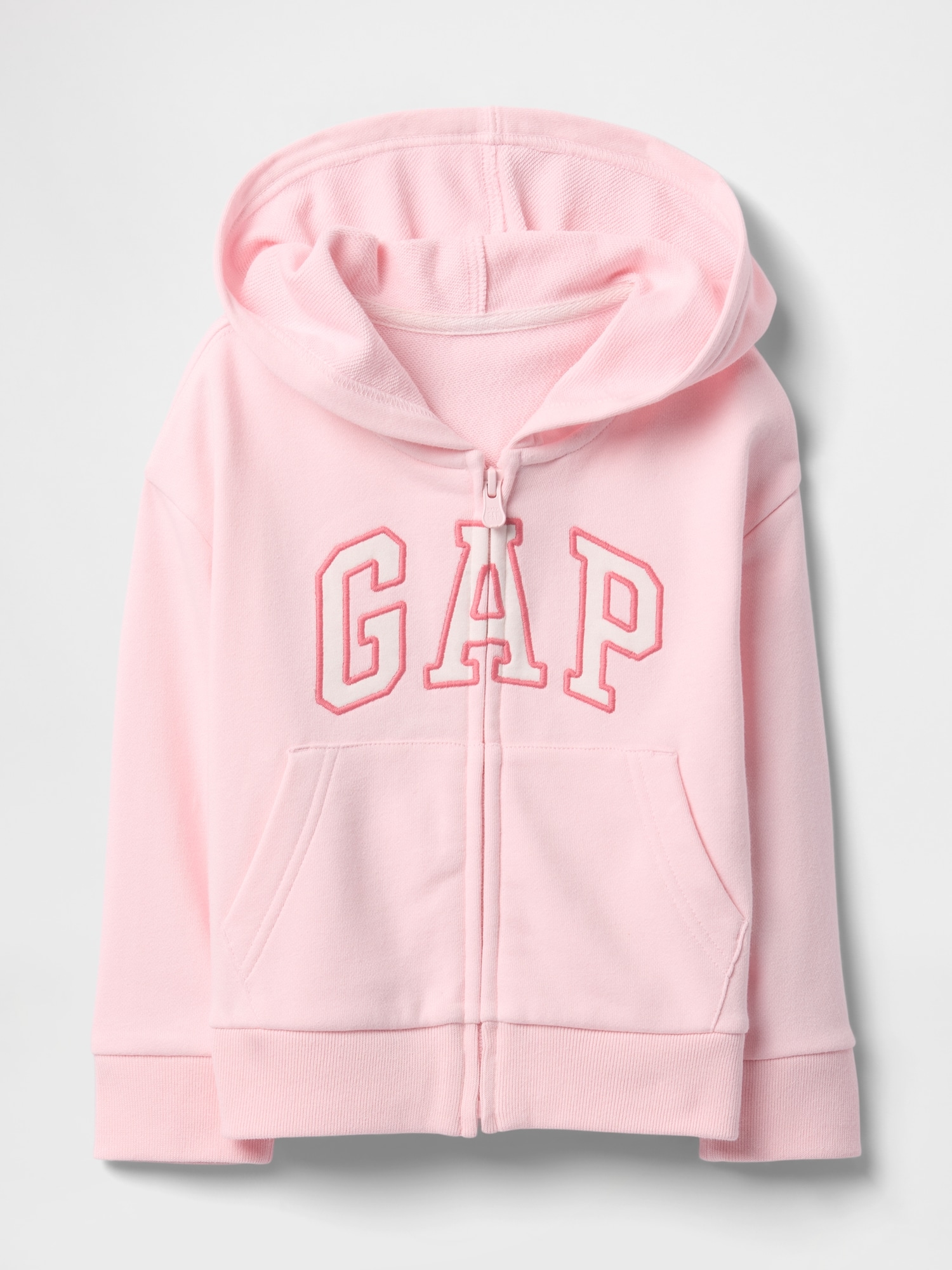 Babygap リラックス Gapロゴ ジップアップパーカー