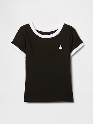 babyGap リブ リンガーTシャツ