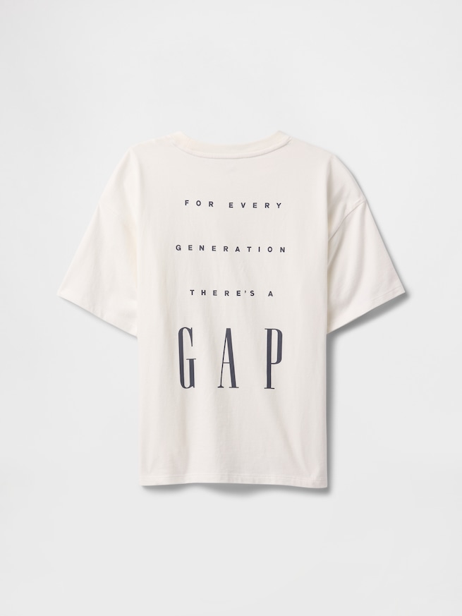 GAPロゴ ポケット Tシャツ (キッズ)-3