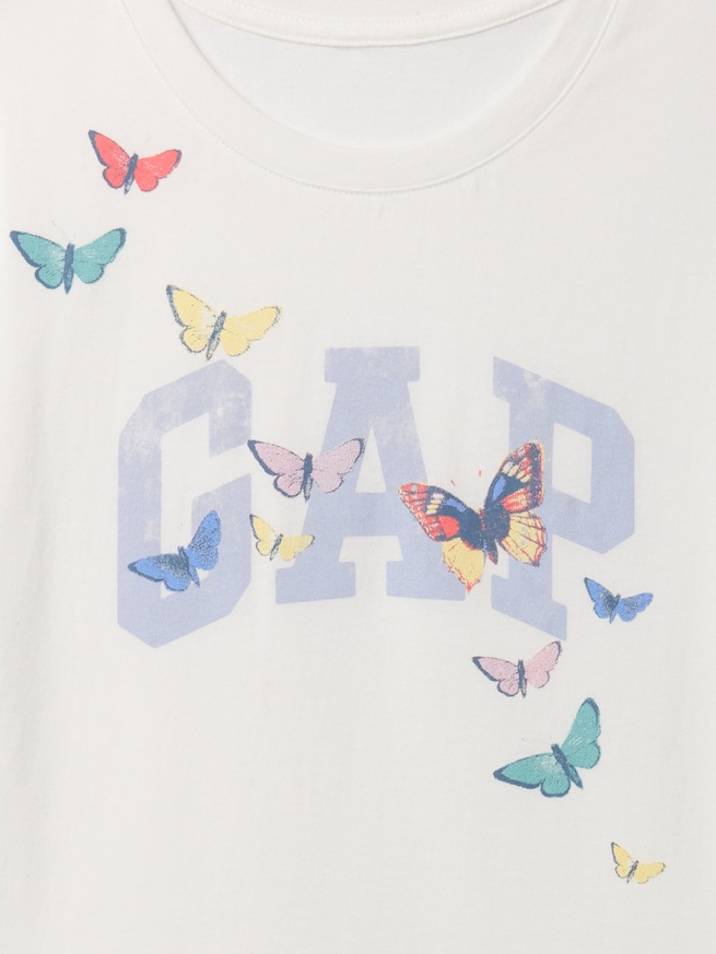 GAPロゴ グラフィックTシャツ (キッズ)-3