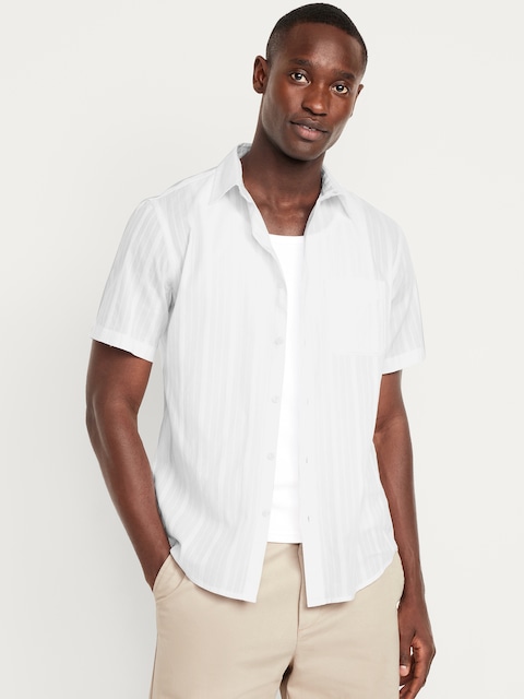 Classic Fit Everyday Dobby Shirt