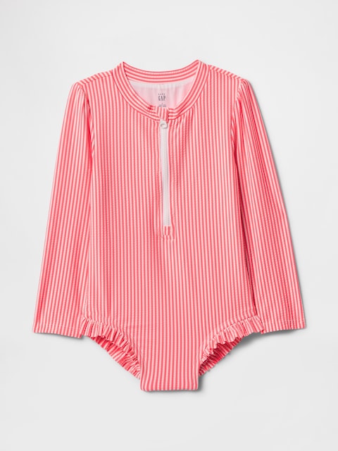 Baby & Toddler Rash Guard Swim One-Piece