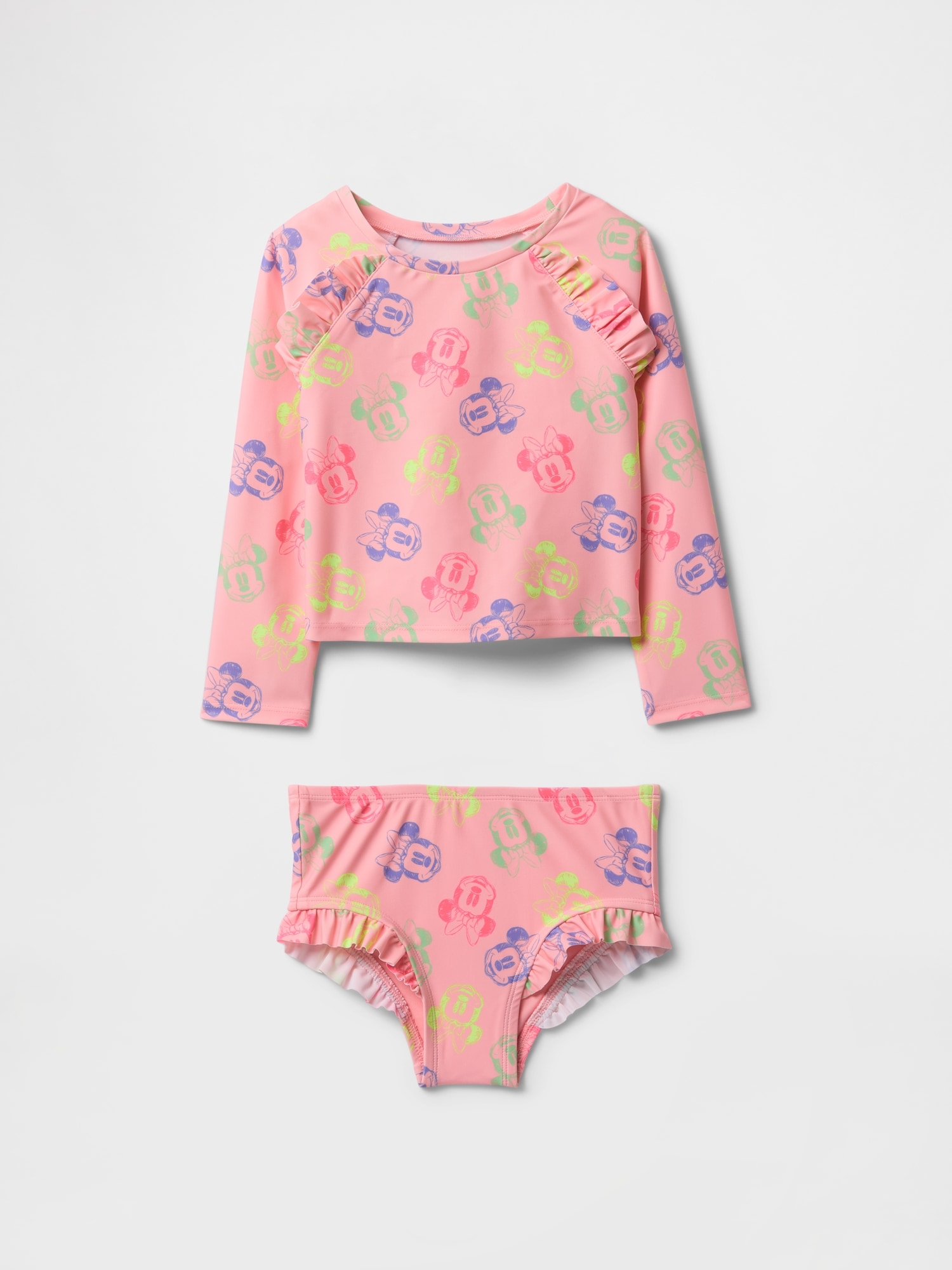 Gap Gap × ディズニー ラッシュガード 水着 2ピース (幼児・ベビー) Gap Gap × ディズニー ラッシュガード 水着 2ピース (幼児・ベビー)