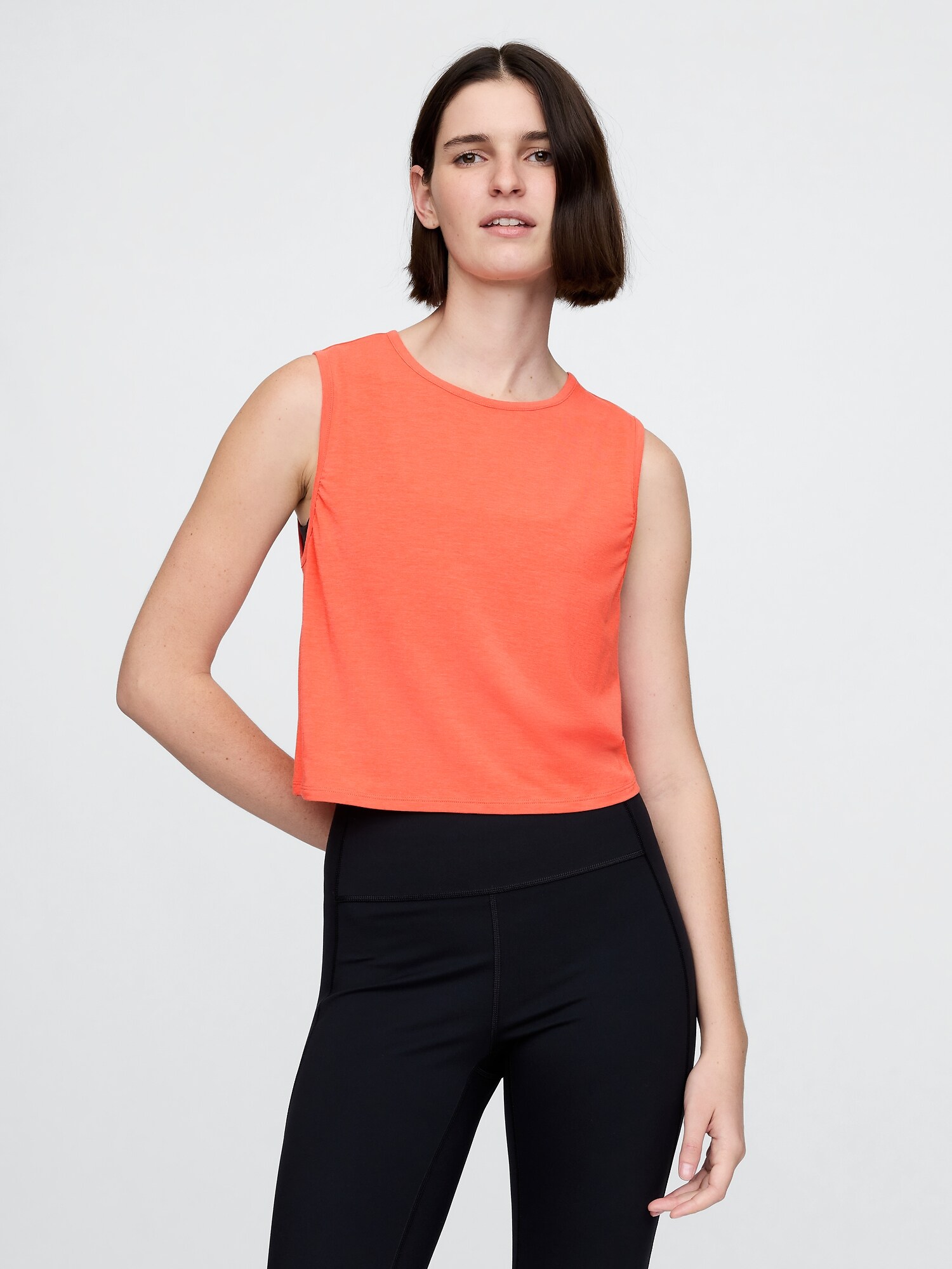 Gap GapFit ブリーズ クロップド マッスルタンクトップ