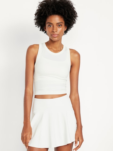 CAMISOLE COURTE AJUSTÉE FLUIDITÉ SANS COUTURES