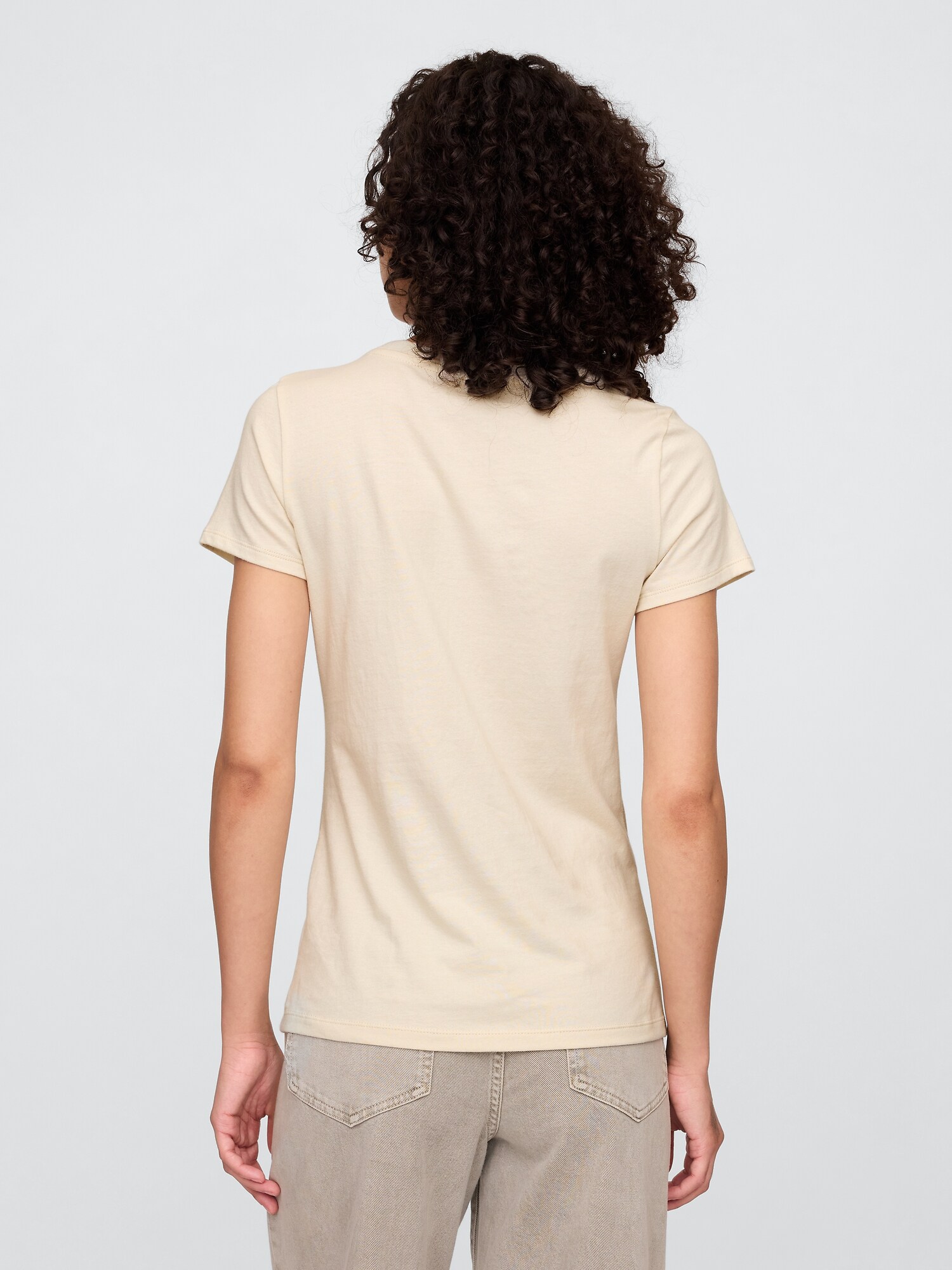 Gap × ディズニー ミニーマウス GAPロゴTシャツ-1