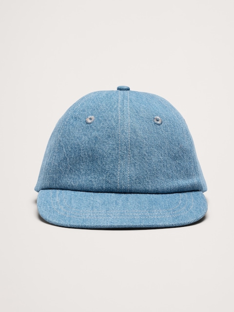 CASQUETTE DE BASEBALL EN DENIM