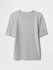 モダン クルーネックTシャツ-3