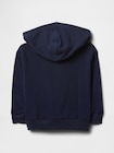 babyGap リラックス GAPロゴ ジップアップパーカー-1