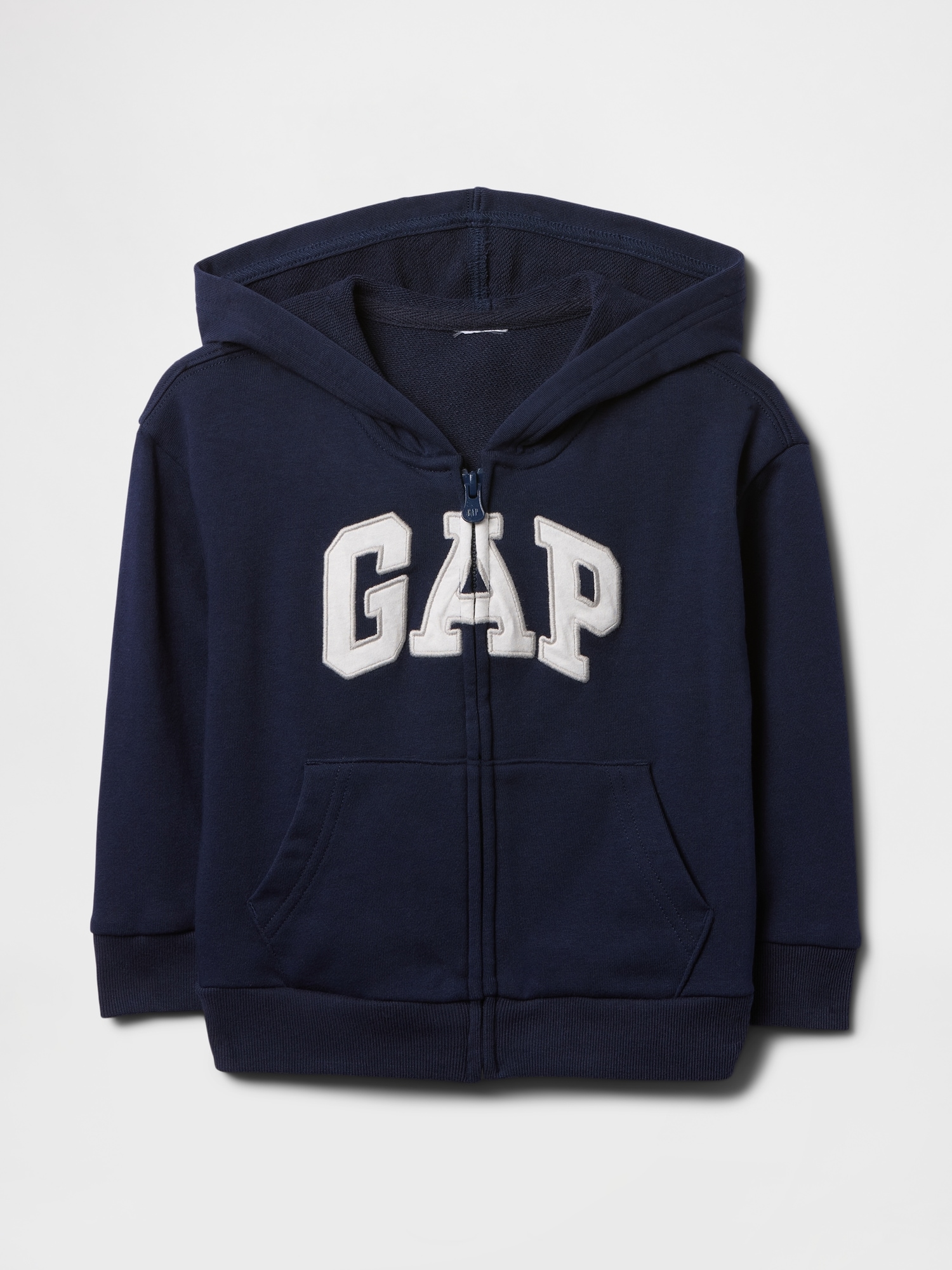 Babygap リラックス Gapロゴ ジップアップパーカー