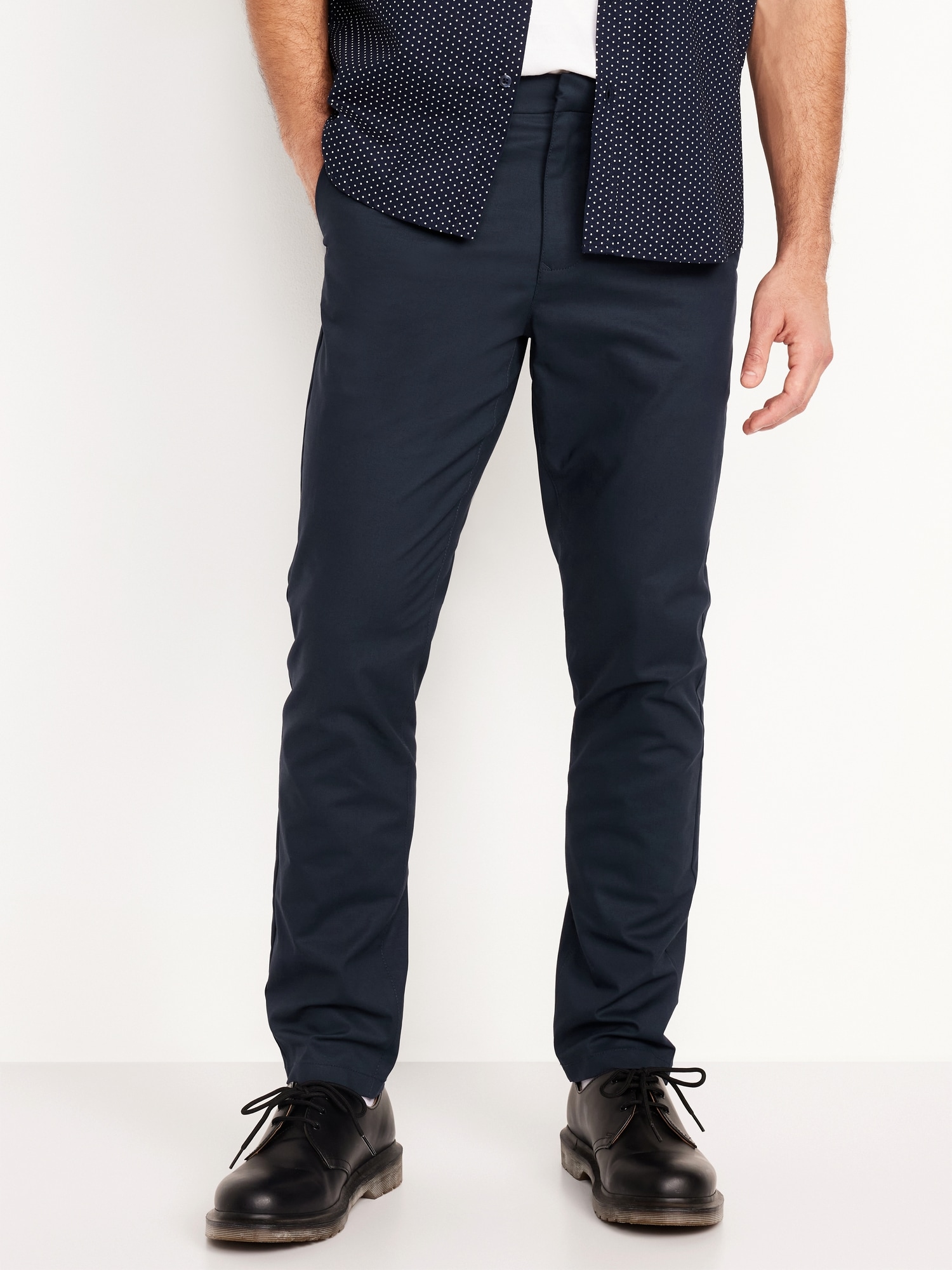 PANTALON CHINO ÉTROIT TECH INÉGALÉ 4.0
