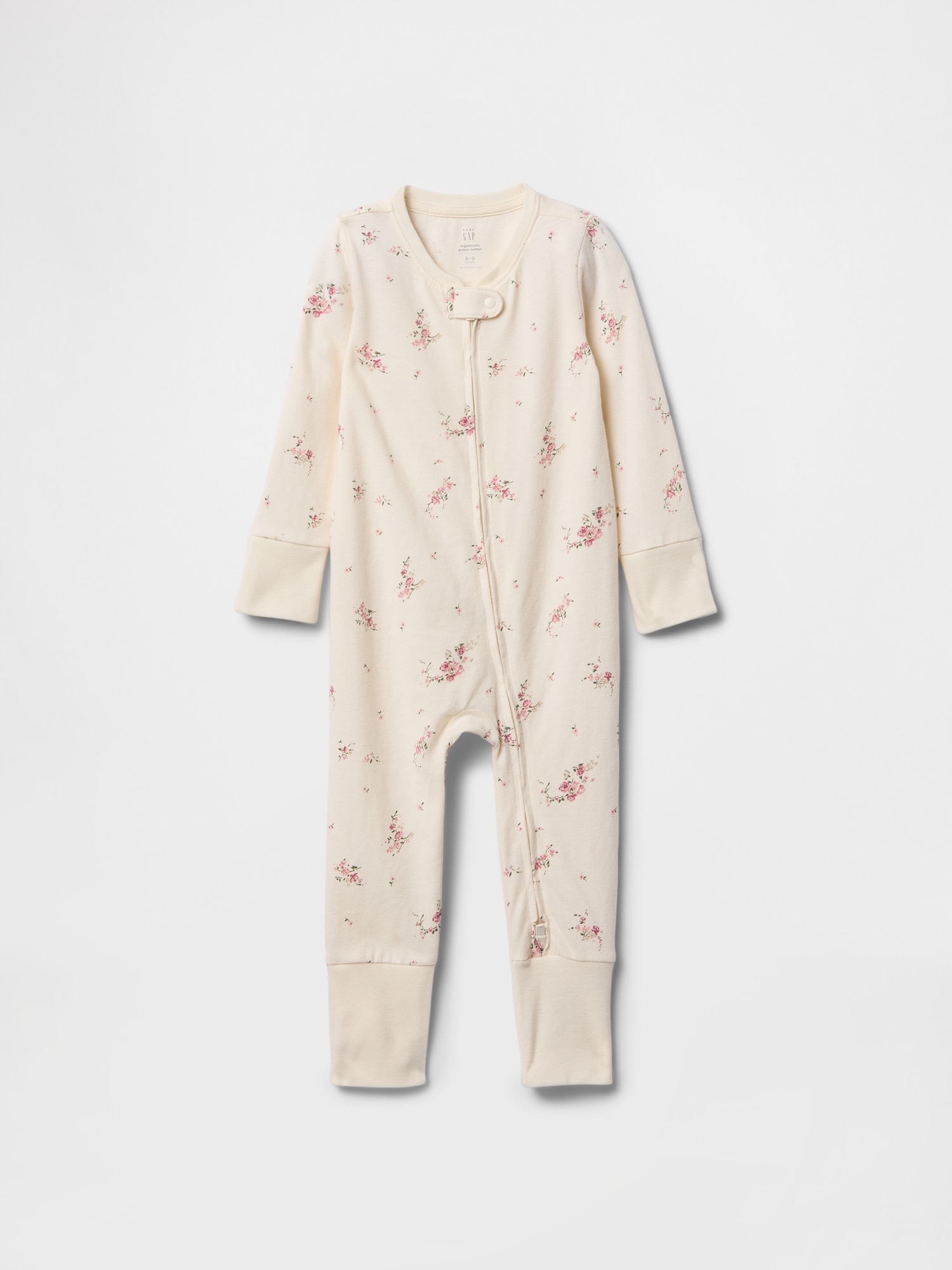 Baby Organic Cotton Convertible One-Piece