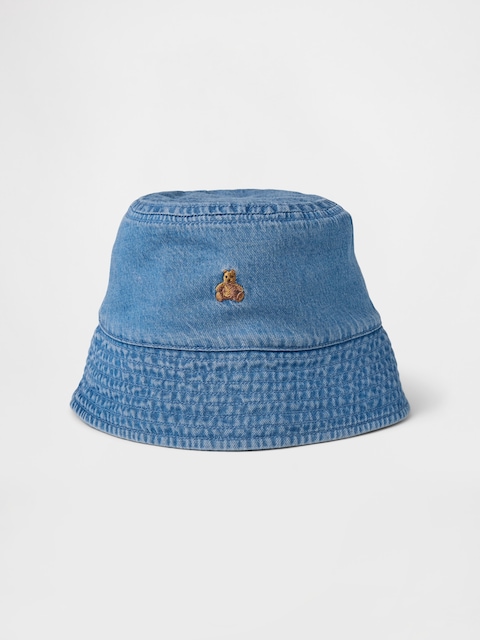 CHAPEAU CLOCHE EN DENIM POUR BÉBÉ