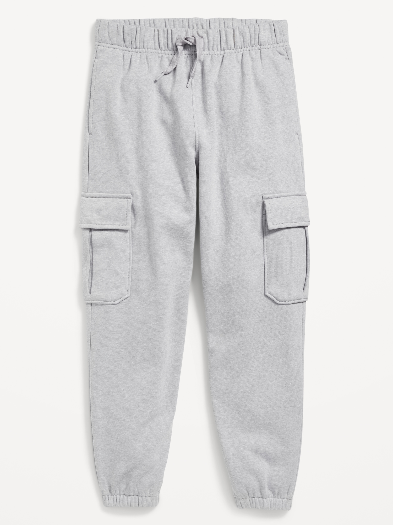 PANTALON CARGO DE JOGGING COUPE GÉNÉREUSE EN COTON OUATÉ POUR GARÇON