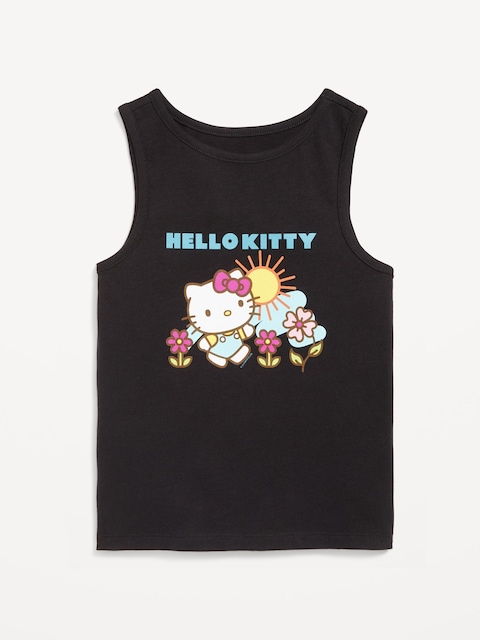 Hello Kitty® Fitted Graphic Tank Top for Girls