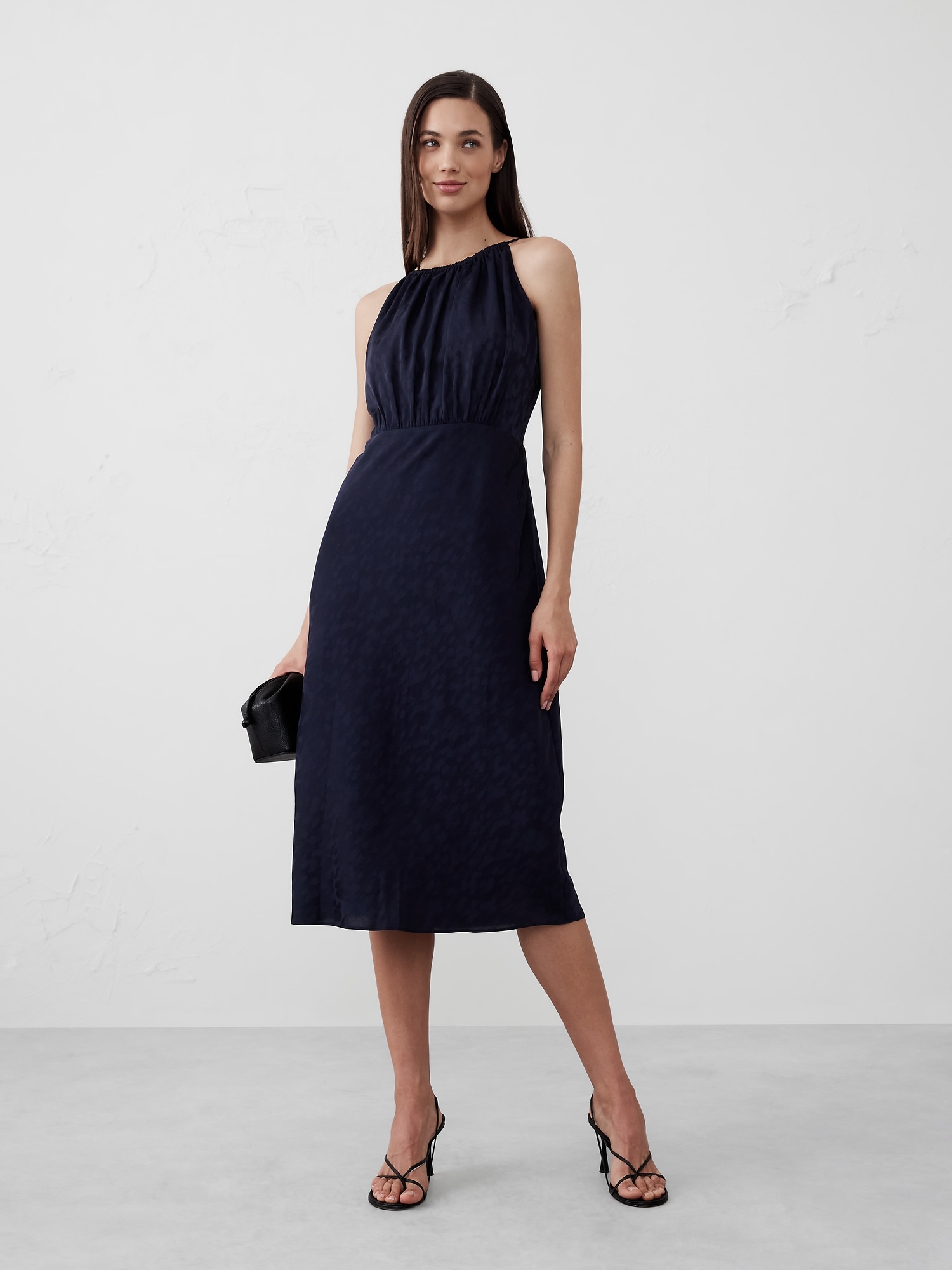 Sleeveless Pleated Dresses | Banana Republic Factory