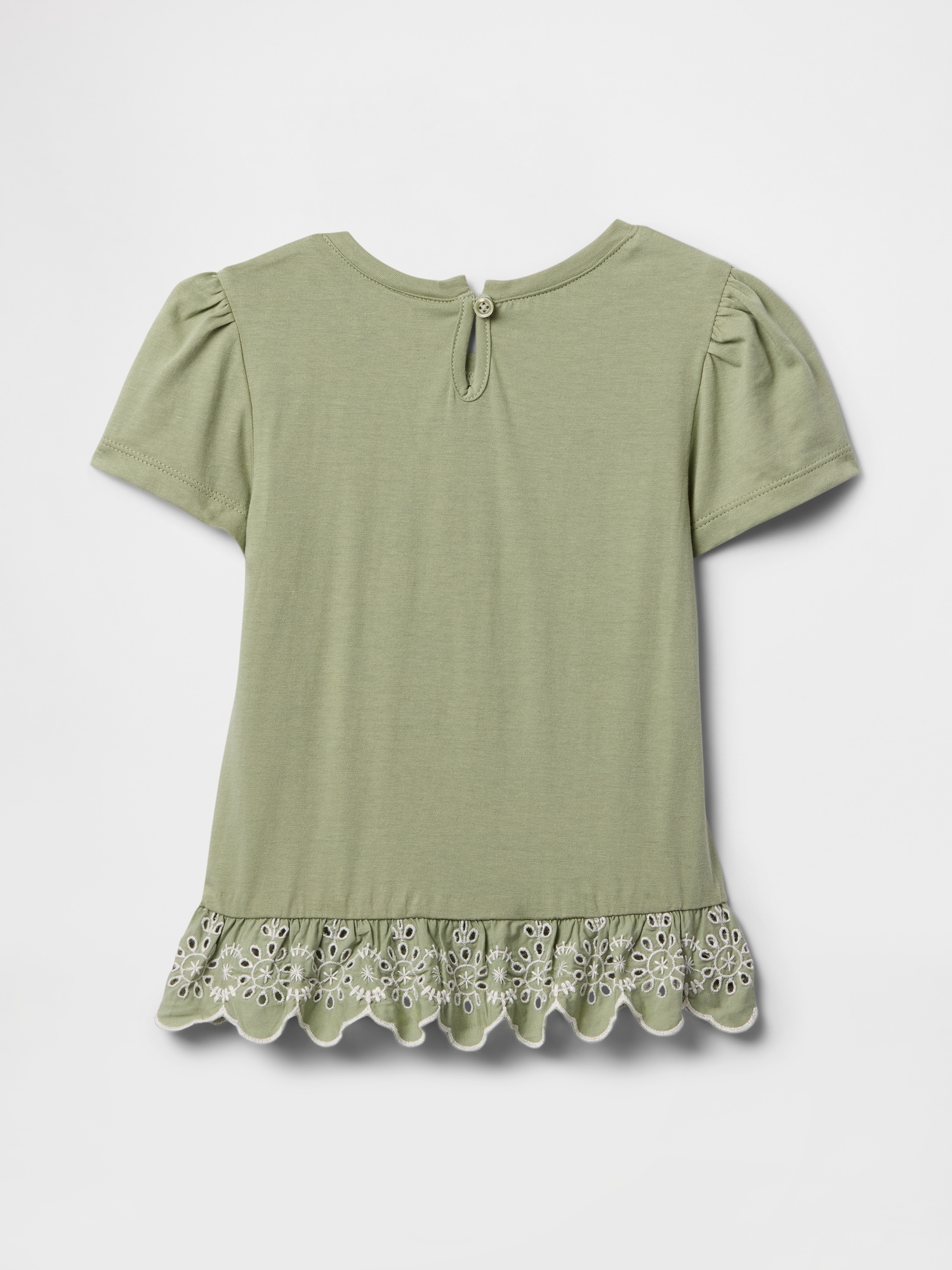 babyGap アイレット ペプラムTシャツ-1