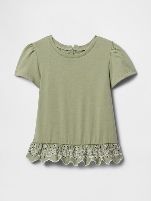babyGap アイレット ペプラムTシャツ
