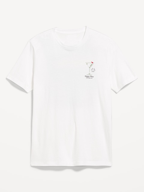 Crew-Neck Graphic T-Shirt
