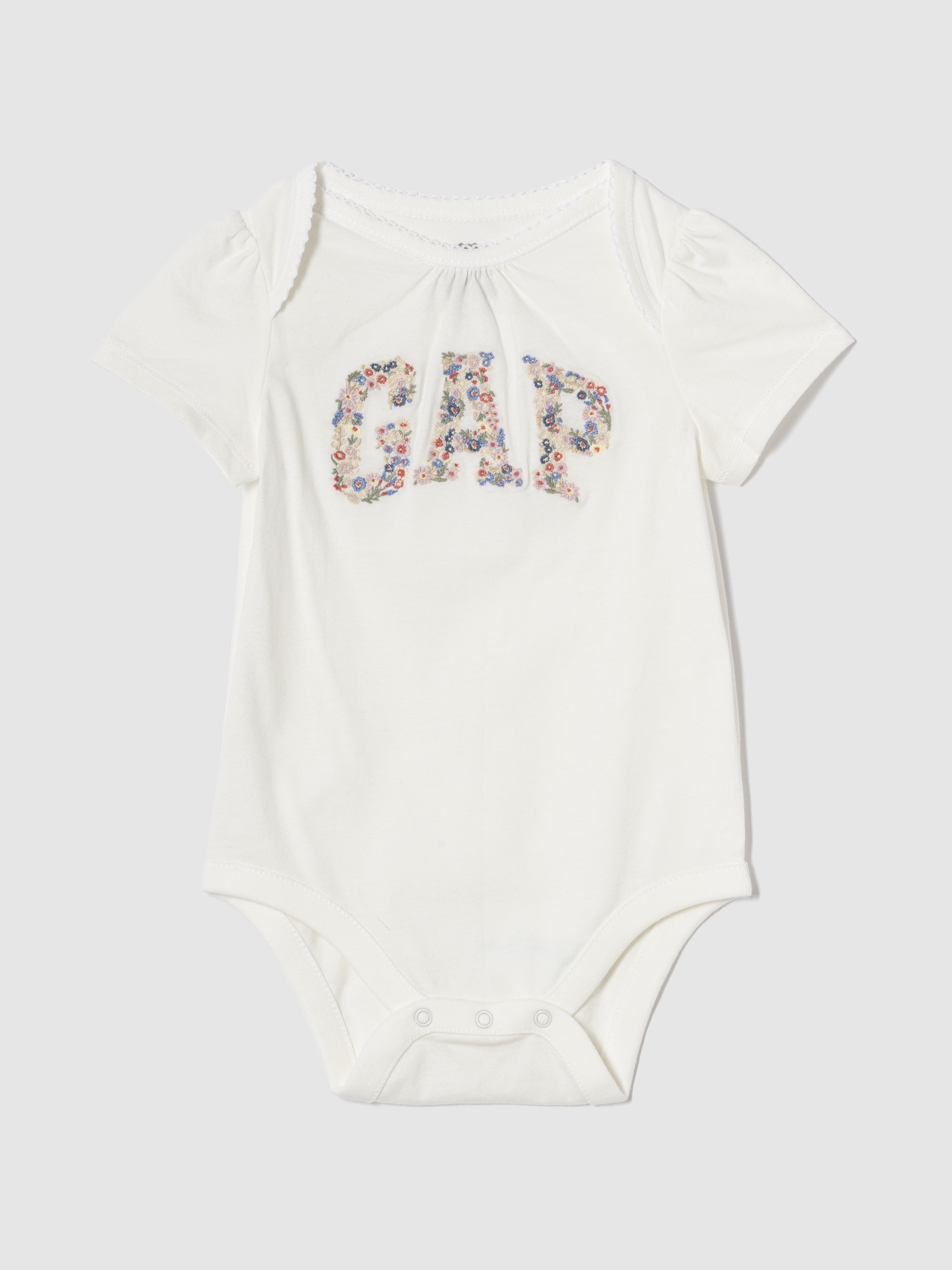 Gap GAPロゴ グラフィック ボディスーツ (ベビー)