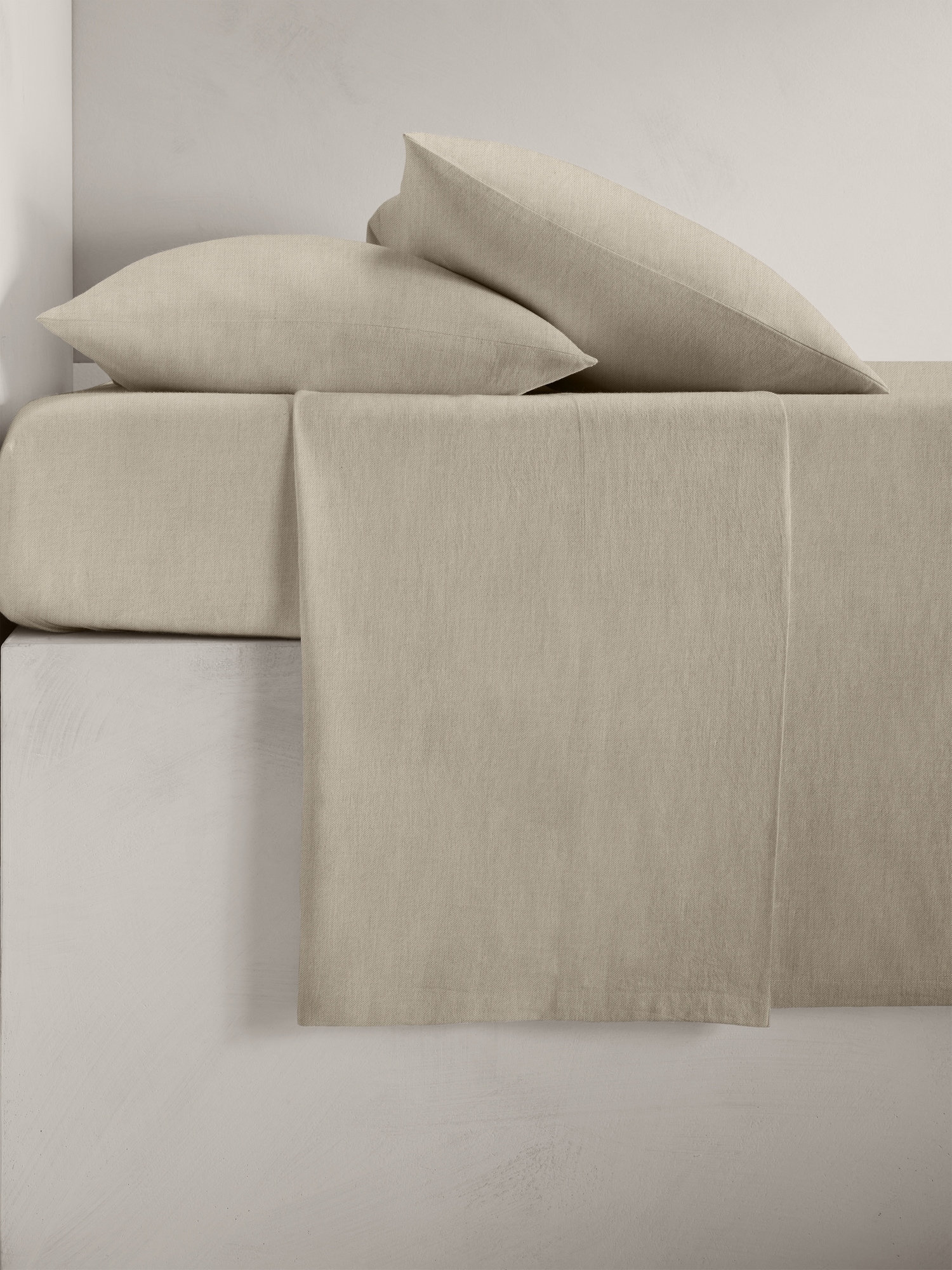 Cotton-Cashmere-Silk Flat Sheet
