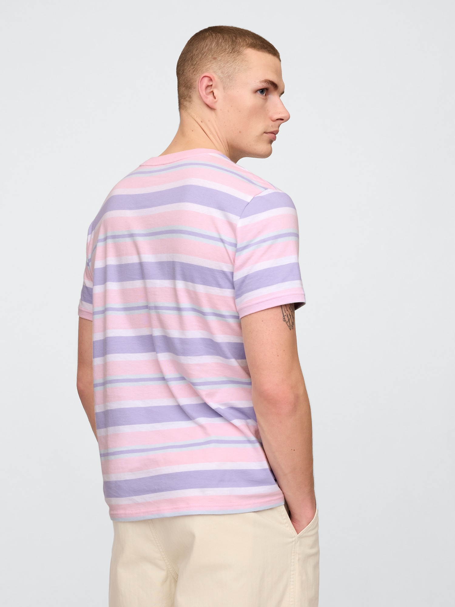 オーガニックコットン ポケット Tシャツ-2