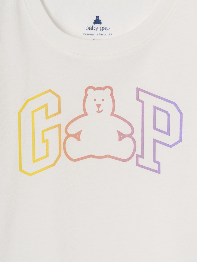 ブラナン フェイバリット オーガニックコットン GAPロゴTシャツ (幼児・ベビー)-2